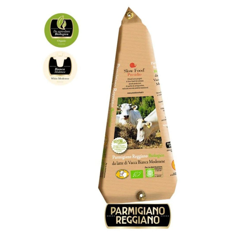 Caseificio Santa Rita Bio - Parmigiano Reggiano vacca bianca 18 mesi vendita online a prezzi competitivi su www.finetaste.it