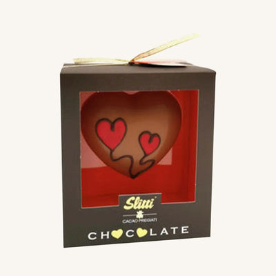 SLITTI – Cuore di cioccolato al latte "YOU & ME", senza glutine vendita a prezzi competitivi su www.finetaste.it